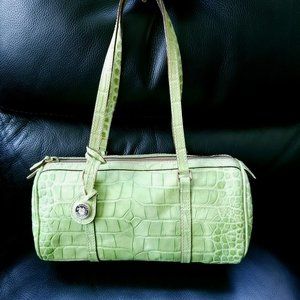 Dooney & Bourke Alligator Print Leather Bag